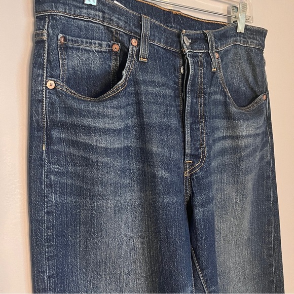 Levi’s 501S Premium Classic Blue Denim Jeans Size W30 L28 EUC - Picture 1 of 11